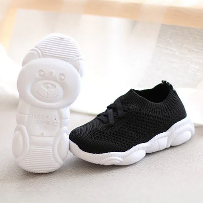 Kids Antislip Soft Bottom Sneakers – Stylish Comfort for Little Explorers - Shello's Creative Boutique