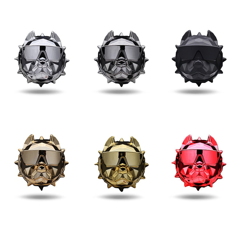 Creative Bulldog Diffuser Car Decor Factory Price Bulldog Car Perfume Fragrance Clip Auto Vent Air Freshener Scent Parfum Shello Creative Boutique