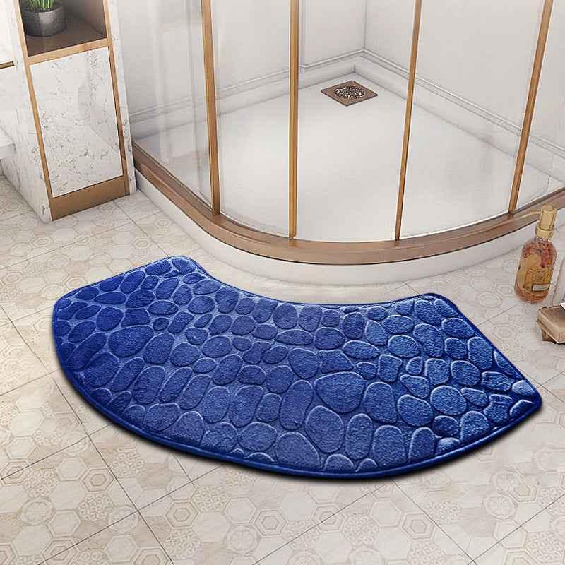 fan-shaped bathroom floor mat - Shello's Creative Boutique