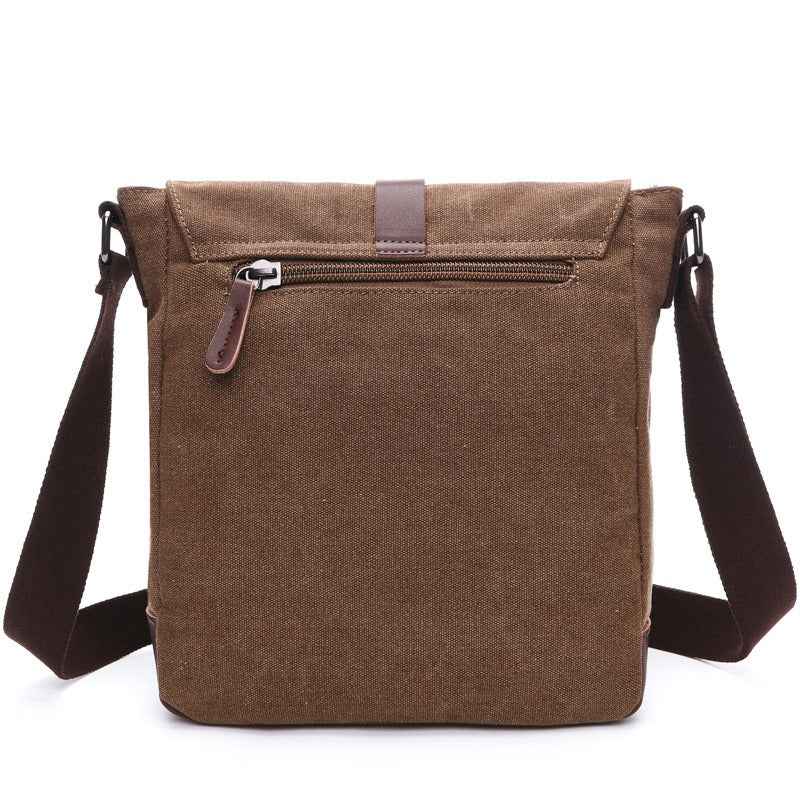 Men Business Messenger Shoulder Bag Vintage Crossbody Pack