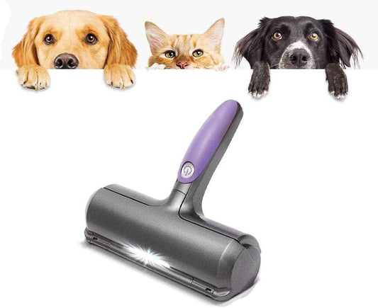 Pet Roller Hair Sticker with Lamp, Hair Remover, Hair Sticker, Hair Float Cleaner