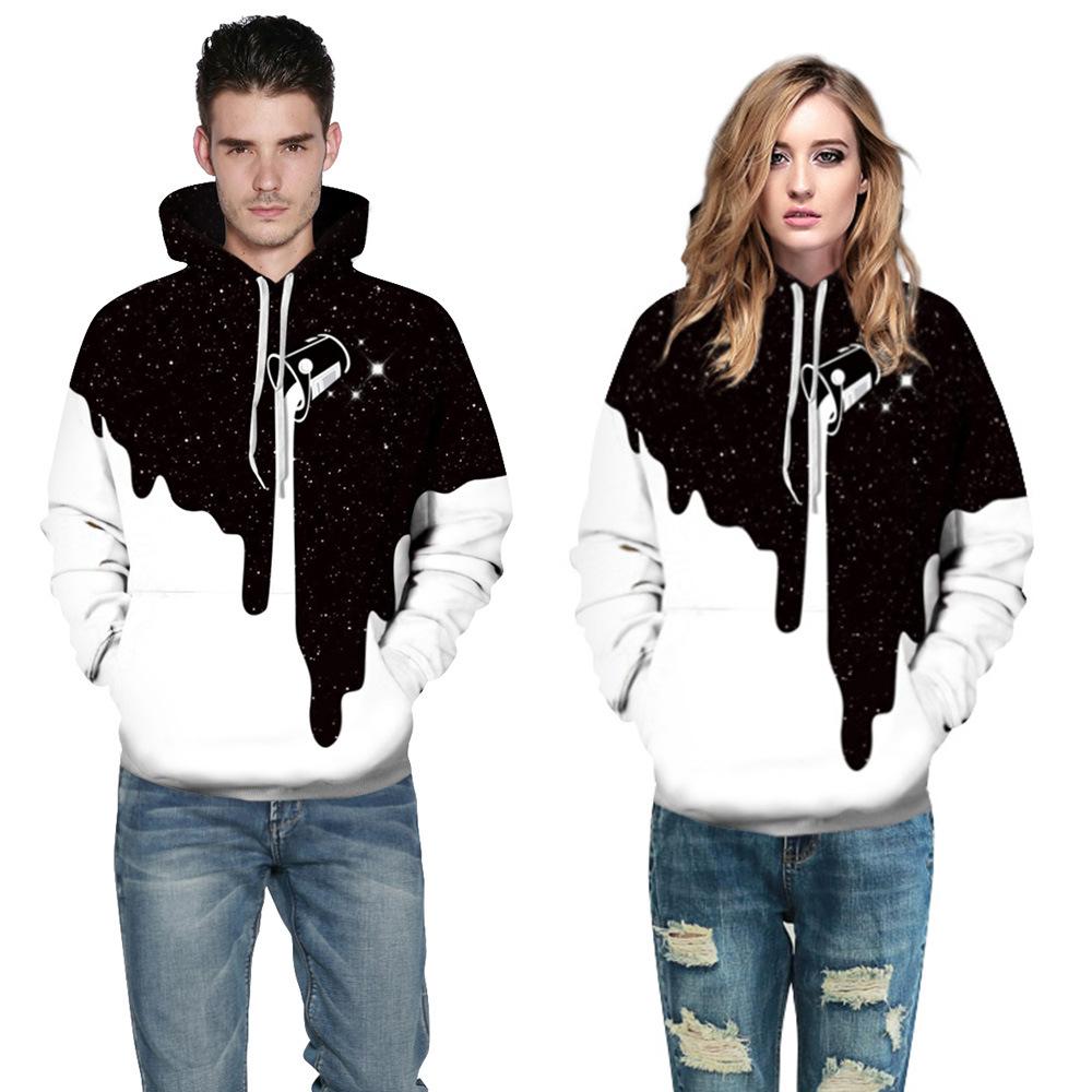 3d Milk Printing Men Women Hoodies Sweatshirts Shello Creative Boutique