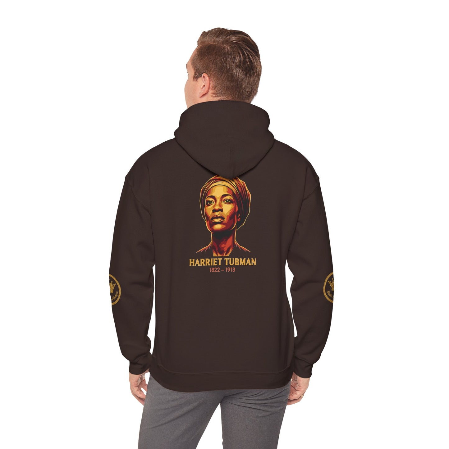 Harriet Tubman Quote Hoodie | "Every Great Dream Begins With a Dreamer" | Unisex Pullover