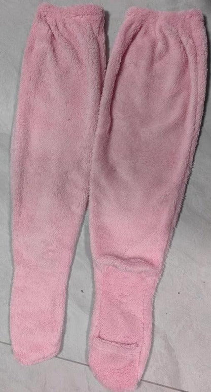 Cozy Plush Over-Knee Socks - Ultra-Soft Winter Leg Warmers - Shello's Creative Boutique