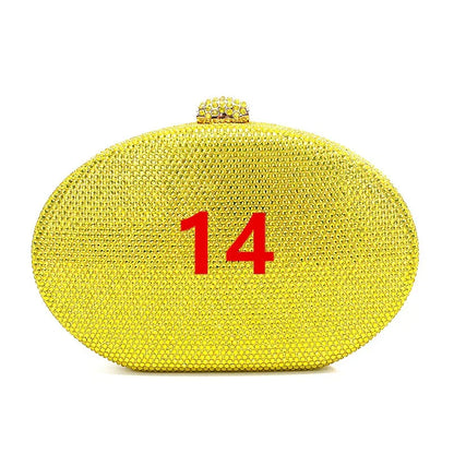 Crystal bag can be used for crossbody carrying, suitable for party and wedding gift bags - Shello's Creative Boutique