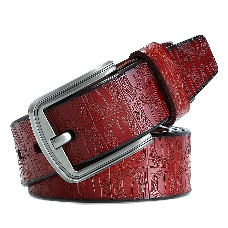 Pin Buckle Genuine Leather Cowhide Belt Jeans Belts For Men eprolo