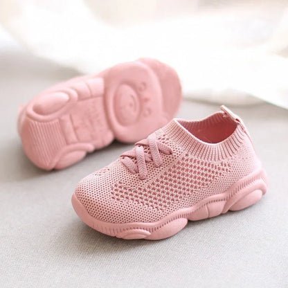 Kids Antislip Soft Bottom Sneakers – Stylish Comfort for Little Explorers - Shello's Creative Boutique