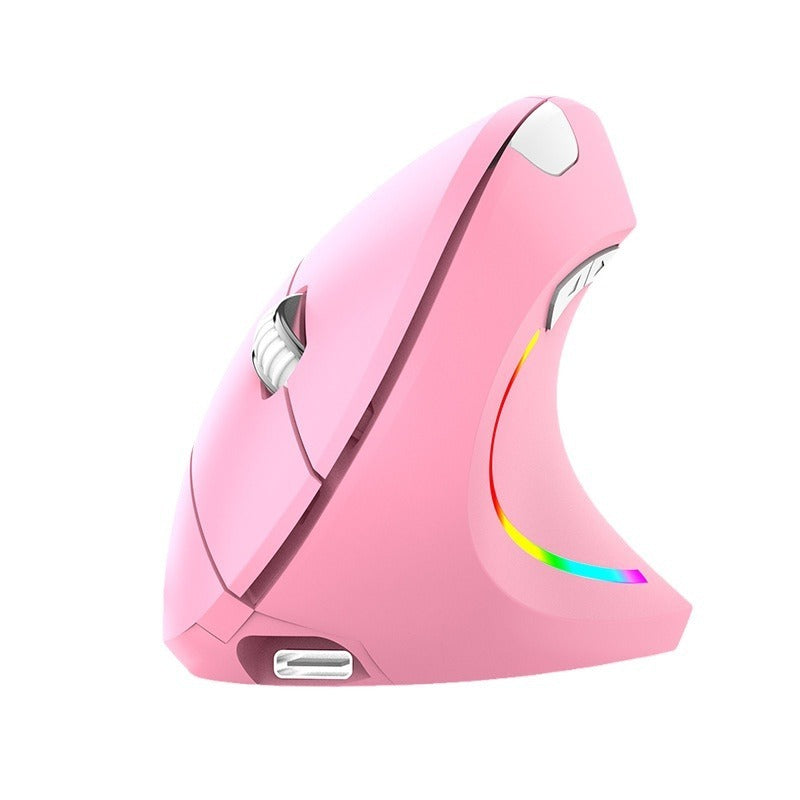 Wireless 2.4G vertical mouse for prevention