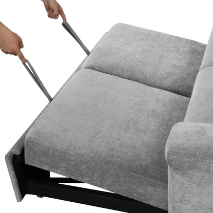 U_STYLE Convertible Soft Cushion Sofa Pull Bed – Stylish & Functional Comfort for Any Space - Shello's Creative Boutique