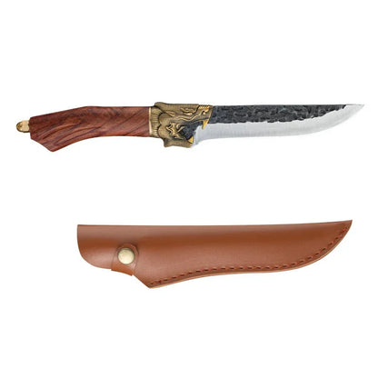 Handmade Kitchen Knife – Stainless Steel Professional Chef Knife for Fish, Vegetables & Bone Removal - Shello's Creative Boutique