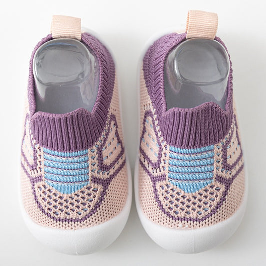 Soft sole anti-slip mesh sandals for 1~3 year old baby floor shoes eprolo