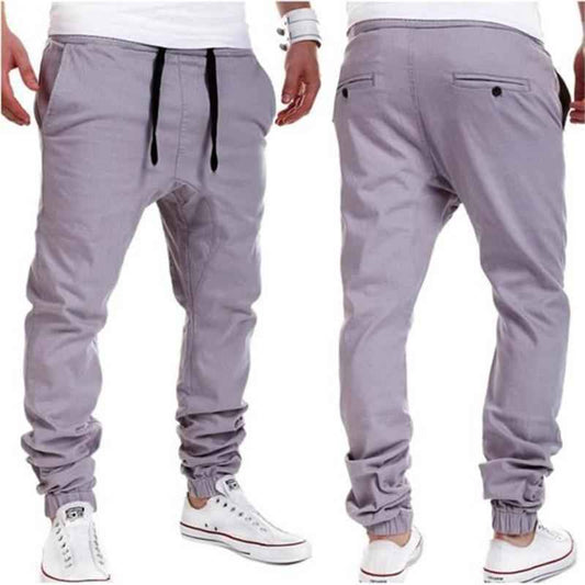 Men Harem Pants Casual Sagging pants men Drop Crotch Men Joggers