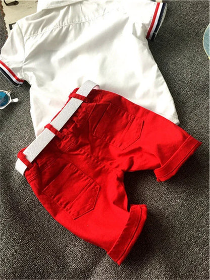 Children Clothing Sets Baby Boys Girls T Shirts+Shorts Pants Sports Suit Kids Clothes - Shello's Creative Boutique
