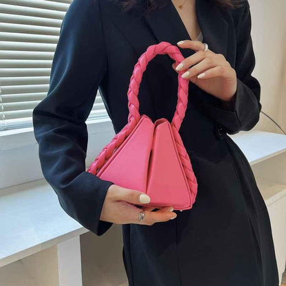 Fried Dough Twists Bag - Handheld Geometric Fashion for Bold Style & Individuality - Shello's Creative Boutique