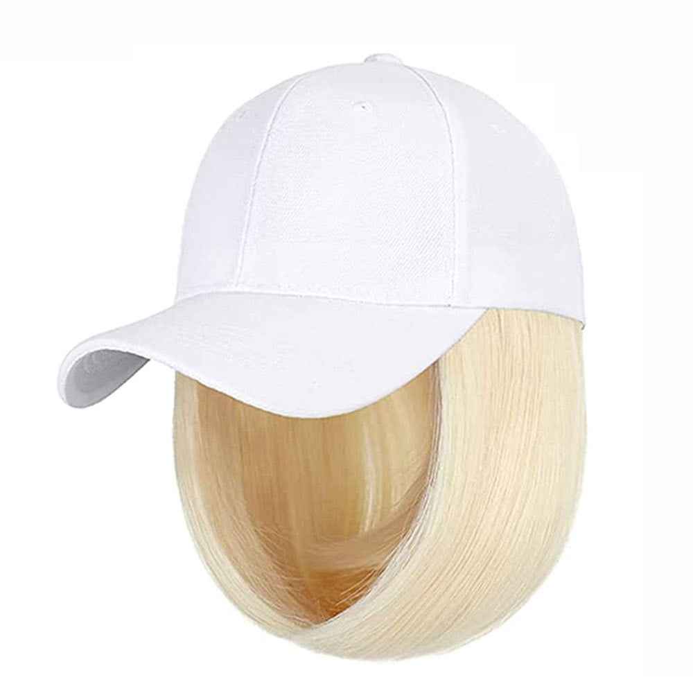 Wig Women's Hooded Wig Short Straight Hair Chemical Fiber Headcover