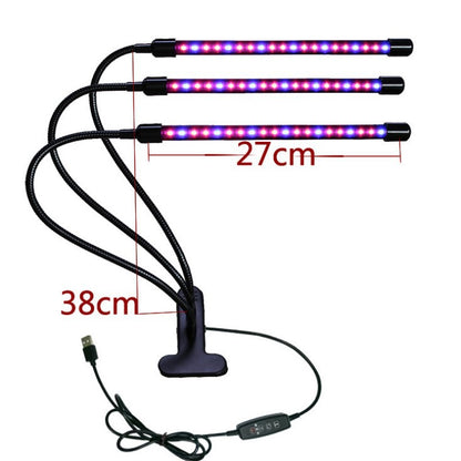 USB Dimmable Timing Plant Grow Light – Full Spectrum LED with Timer - Shello's Creative Boutique