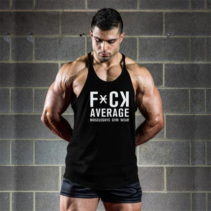 Fitness Clothing Canotta Bodybuilding Stringer tank top men Y back vest cotton sleeveless shirt - Shello's Creative Boutique