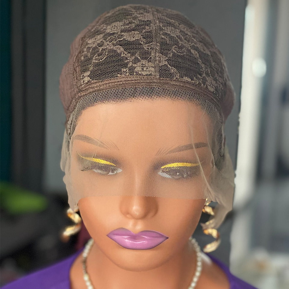 Curly Pixie Cut Lace Wig Human Hair Shello Creative Boutique