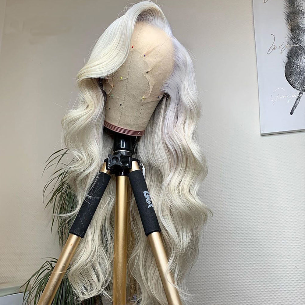 Synthetic Lace Front Wig Long Wavy Cosplay Wigs Heat Resistant Fiber Glueless Daily Wigs For Women eprolo