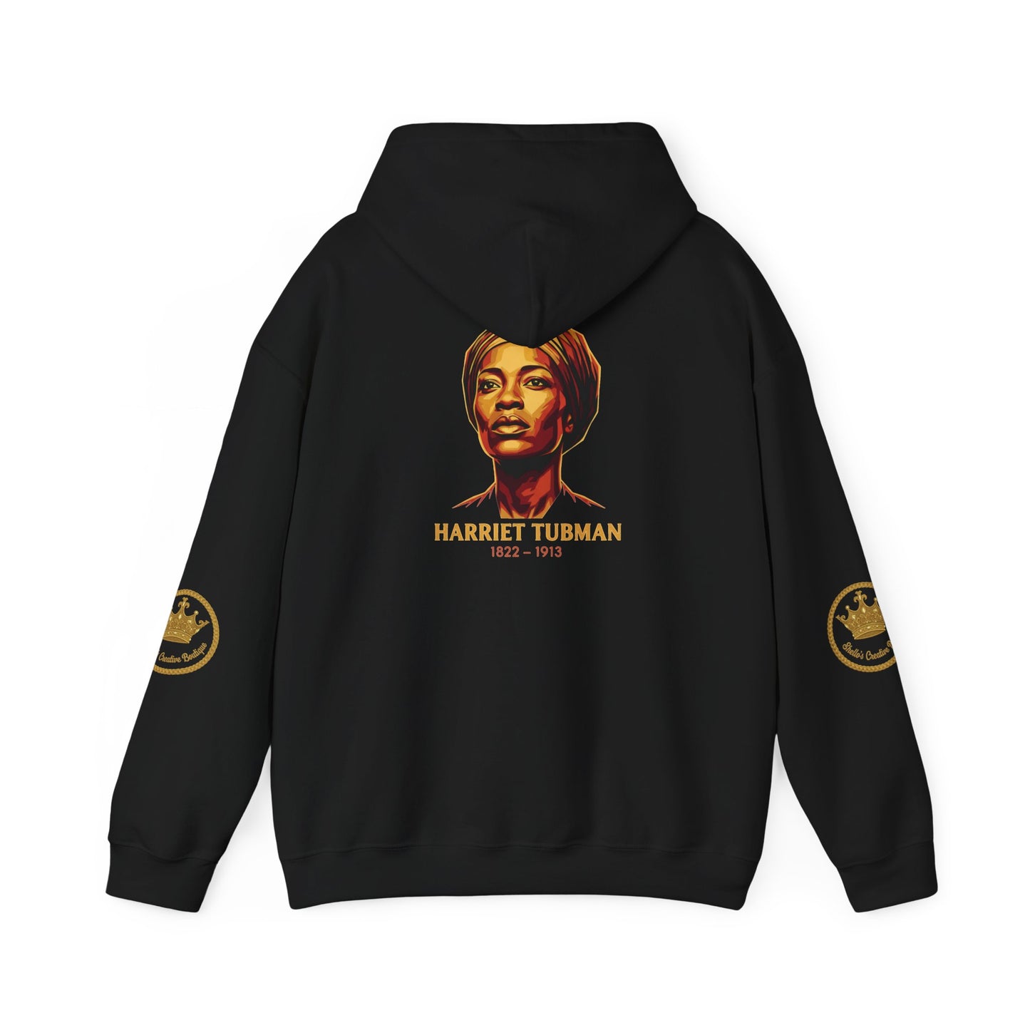 Harriet Tubman Quote Hoodie | "Every Great Dream Begins With a Dreamer" | Unisex Pullover