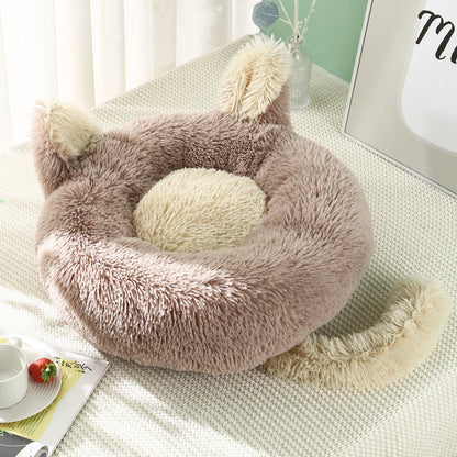Cat Litter Dog Litter Rabbit Ears Pet Litter Dog Bed Winter Warm Mat Dog Mat Pet Supplies eprolo