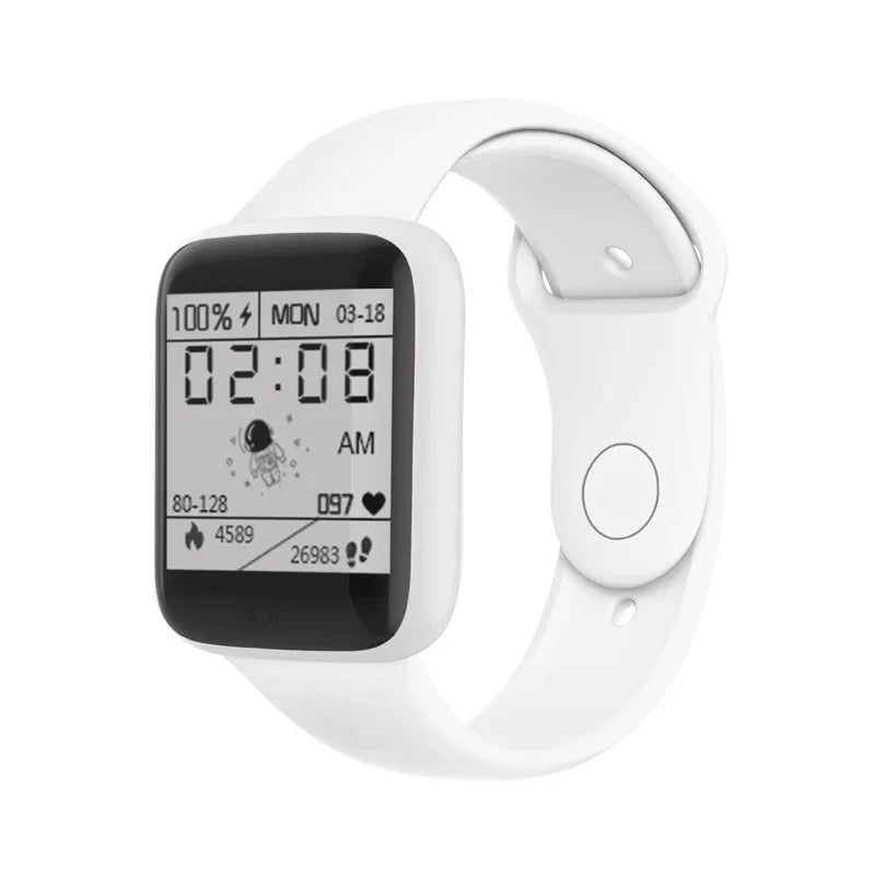 D20S smart bracelet 1.44 inches screen Y68 smart bracelet heart rate blood pressure monitoring pedometer bracelet - Shello's Creative Boutique