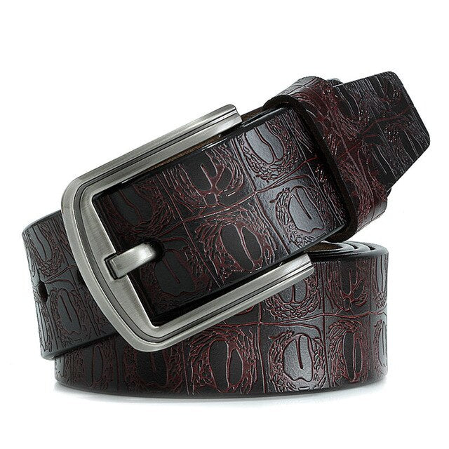Pin Buckle Genuine Leather Cowhide Belt Jeans Belts For Men eprolo