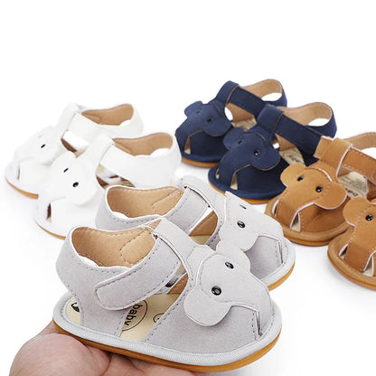 Baby Boy Sandals - Breathable Summer Shoes for Newborns & Toddlers 0-12 Months | Rubber Sole - Shello's Creative Boutique