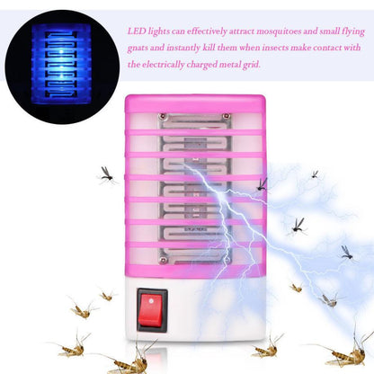 Mosquito Killer Lamps LED Socket Electric Mosquito Fly Bug Insect Trap Killer Zapper Night Lamp Lights lighting EU US eprolo
