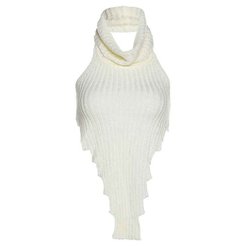 Kliou Knitted Worsted Vest for Women – High Street Fashion Statement