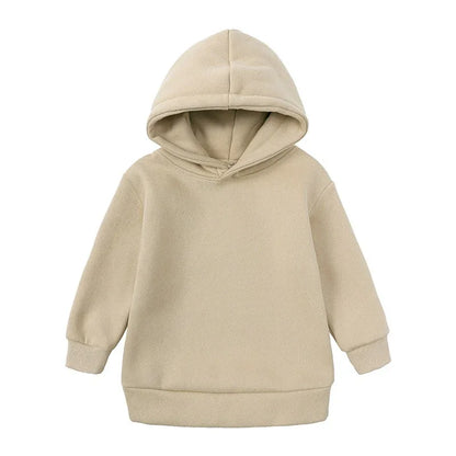 Thickened Autumn And Winter Clothing Children's Sports Suit Casual Pullover Hooded Sweater Trousers Two-Piece Set - Shello's Creative Boutique