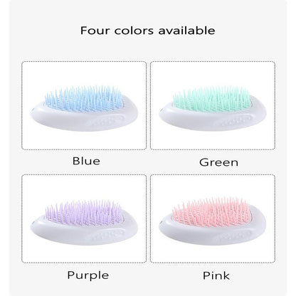 One-Click Self-Cleaning Cat Brush - Hair Removal & Massage Grooming Tool