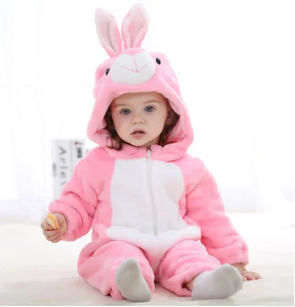 Baby Rompers Winter Kigurumi Lion Costume For Girls Boys Toddler Animal Jumpsuit Infant Clothes Pyjamas Kids Overalls ropa bebes - Shello's Creative Boutique