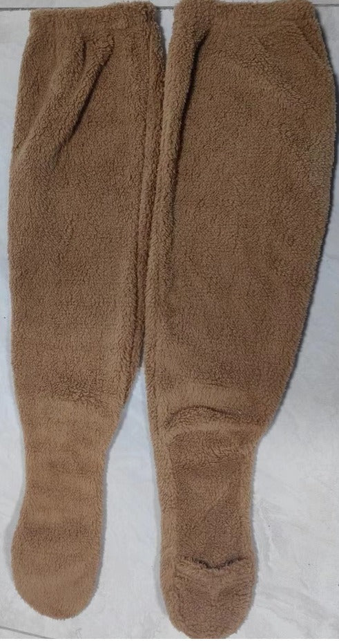 Cozy Plush Over-Knee Socks - Ultra-Soft Winter Leg Warmers