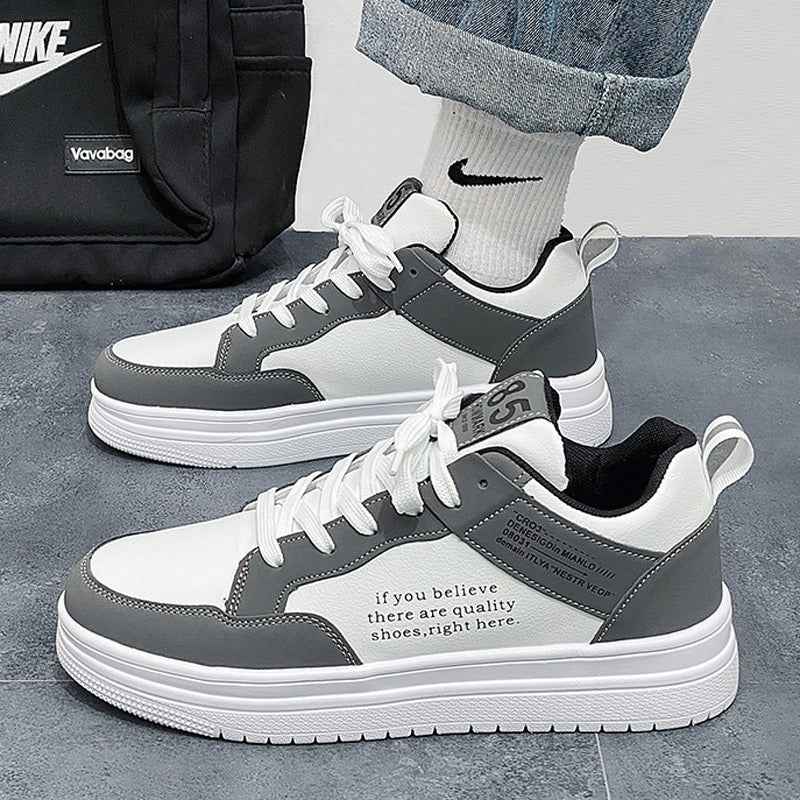 Trendy Casual Flat Sports Shoes for Students - Versatile Design for Everyday Use