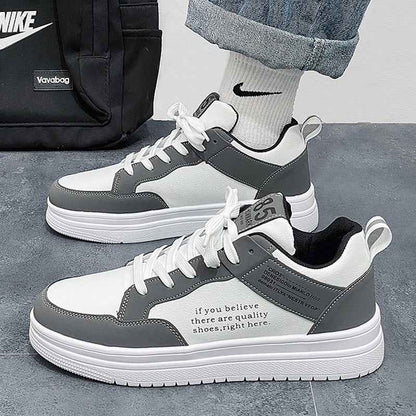 Trendy Casual Flat Sports Shoes for Students - Versatile Design for Everyday Use