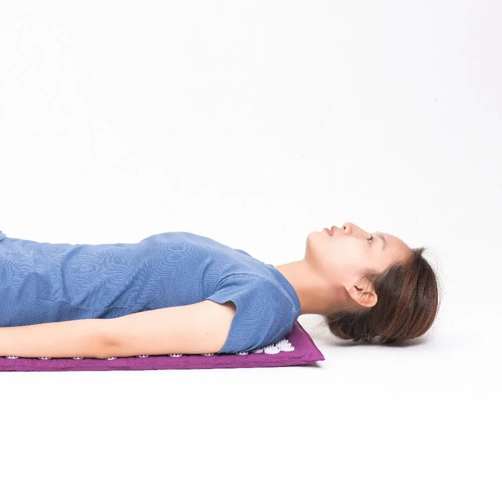 Acupressure Massager Mat Relieve Stress Pain Yoga Mat Natural Relief Stress Tension Body Massage Pillow Cushion - Shello's Creative Boutique