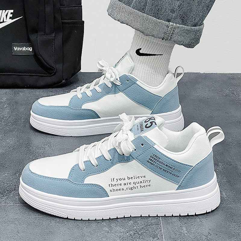 Trendy Casual Flat Sports Shoes for Students - Versatile Design for Everyday Use
