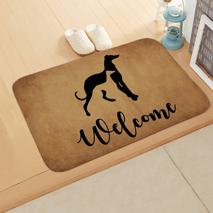 Welcome Doormat Entrance Anti-Slip Mat Hallway 10 Patterns Printed Carpet For Room Bedroom Home Kitchen Door Mat Art Pad eprolo