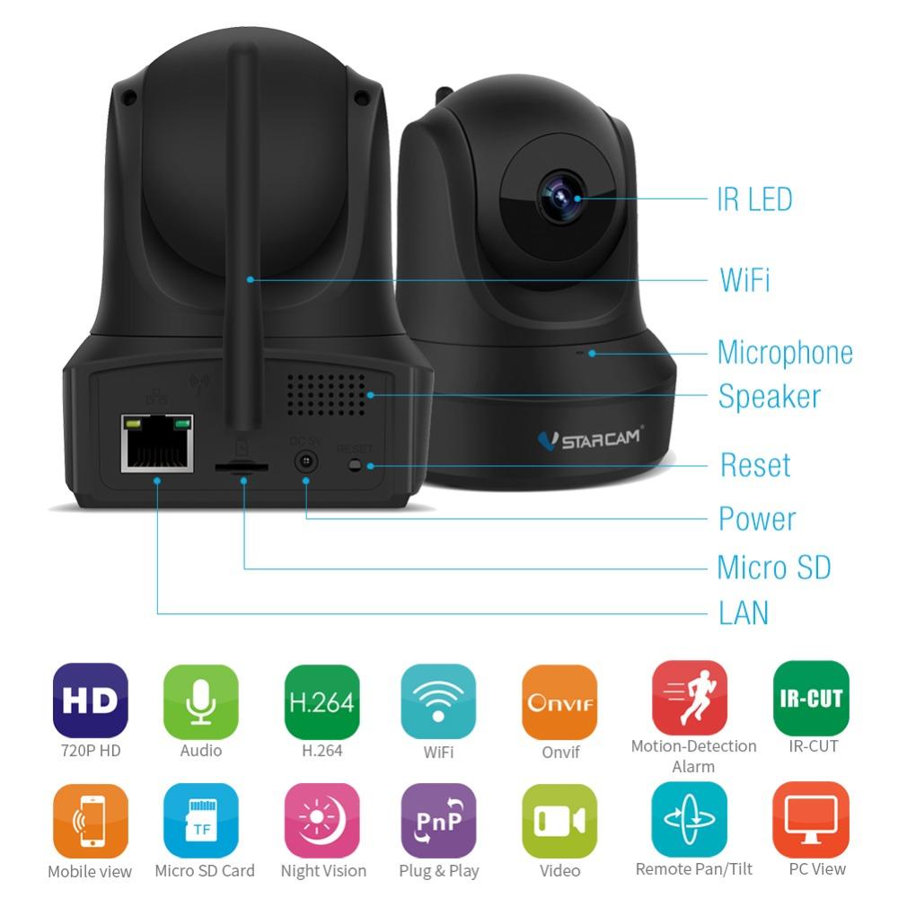 VStarcam C29S 1080P Full HD Wireless IP Camera CCTV WiFi Home Surveillance Security Camera System with iOS eprolo