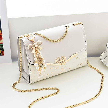 Korean Sequin Crossbody Bag for Women - Stylish Single Shoulder Mobile Wallet Bag - Shello's Creative Boutique
