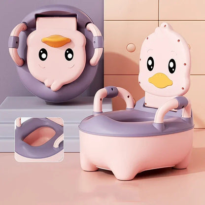 Kids Travel Potty Travel Cute Duck Potty For Indoor Outdoor Kids Products Moveable Toilet For Girls Boys Children Kids eprolo