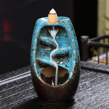 Back Flow Incense Burner Incense Path Zen Decoration Incense Burner Back Flow Incense Burner - Shello's Creative Boutique