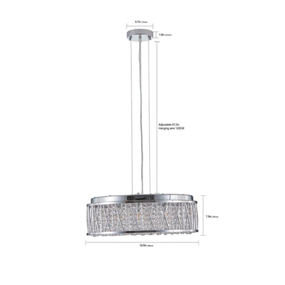 Modern Crystal Chandelier – A Stunning Statement of Elegance - Shello's Creative Boutique