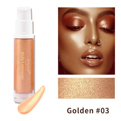 New Full-Body Beach Sexy Highlighter Lotion Brightening Skin And Brightening Highlighter Liquid Milk Body Highlighter - Shello's Creative Boutique