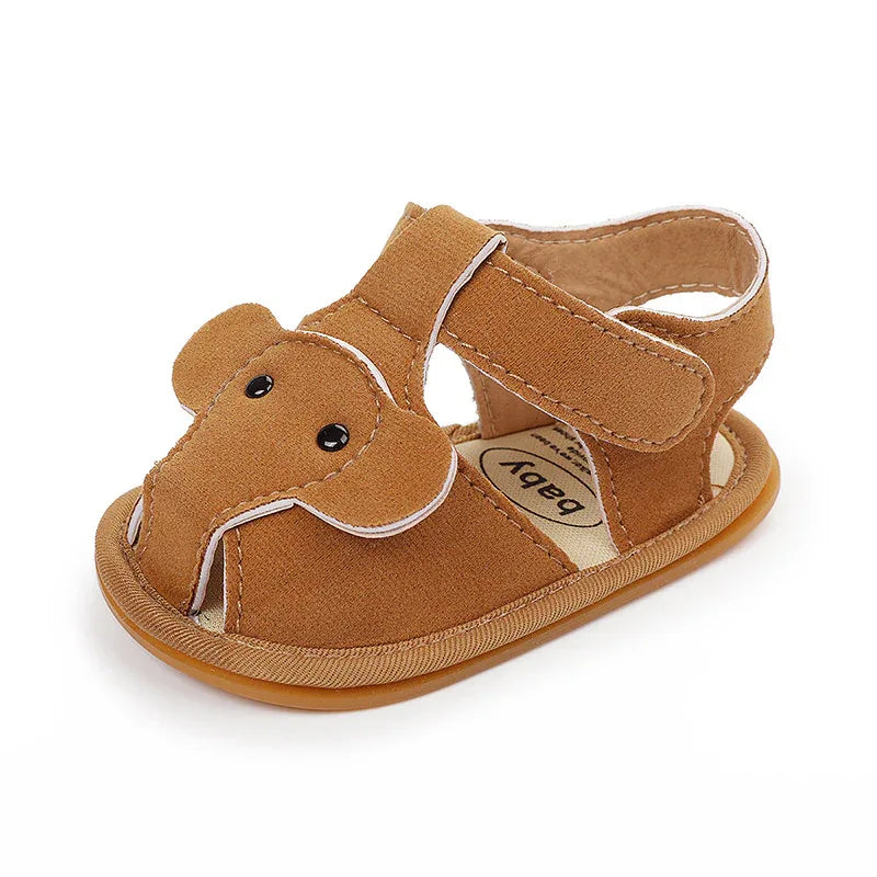 Baby Boy Sandals - Breathable Summer Shoes for Newborns & Toddlers 0-12 Months | Rubber Sole - Shello's Creative Boutique