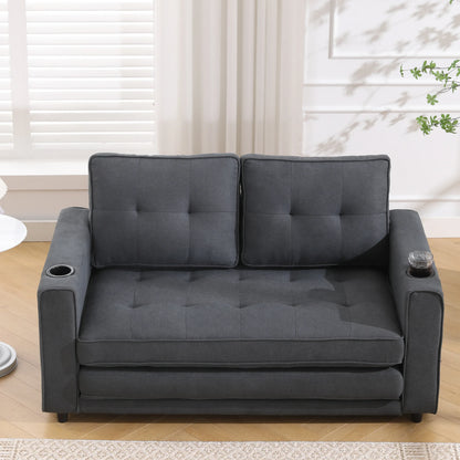 Three-in-One Soft Cushion Sofa – Comfort, Convenience & Style - Shello's Creative Boutique