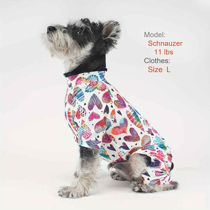 Cute Pet Pajamas for Small and Medium Dogs and Cats - Soft and Comfortable Jumpsuit for Your Furry Friend