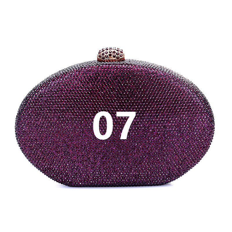 Crystal bag can be used for crossbody carrying, suitable for party and wedding gift bags Shello Creative Boutique