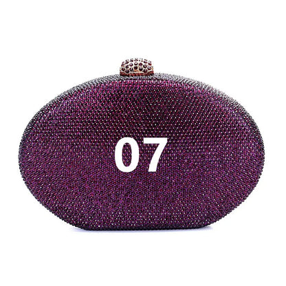Crystal bag can be used for crossbody carrying, suitable for party and wedding gift bags - Shello's Creative Boutique